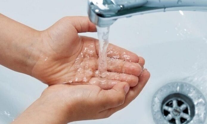 pranje ruku kao prevencija zaraze parazitima